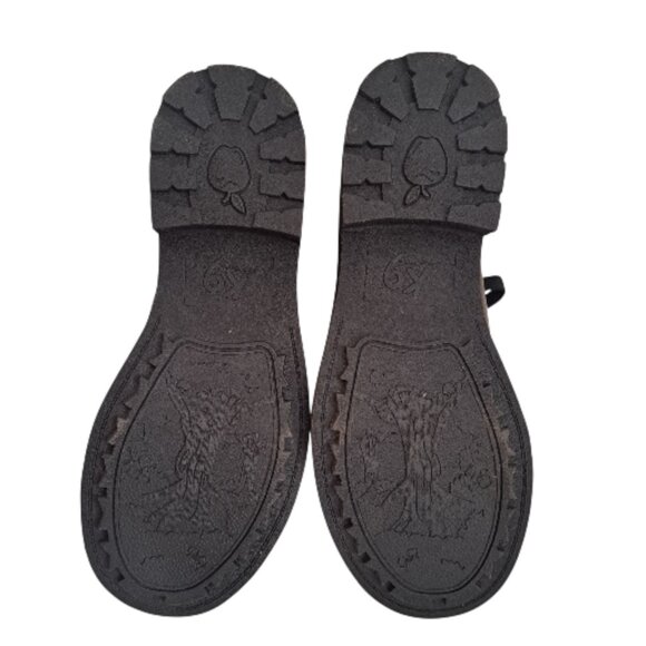 K9 by Rocket Dog Women's Y2K Style Retro Lace Up Shoes Burnt Burgundy Sz 7.5 - Picture 7 of 8